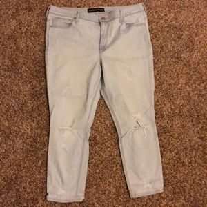 Express light wash jeans